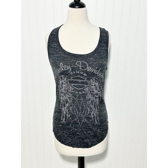 Harley Davidson Women's Heather Since 1903 Tank Top Black Size Large - Picture 1 of 8